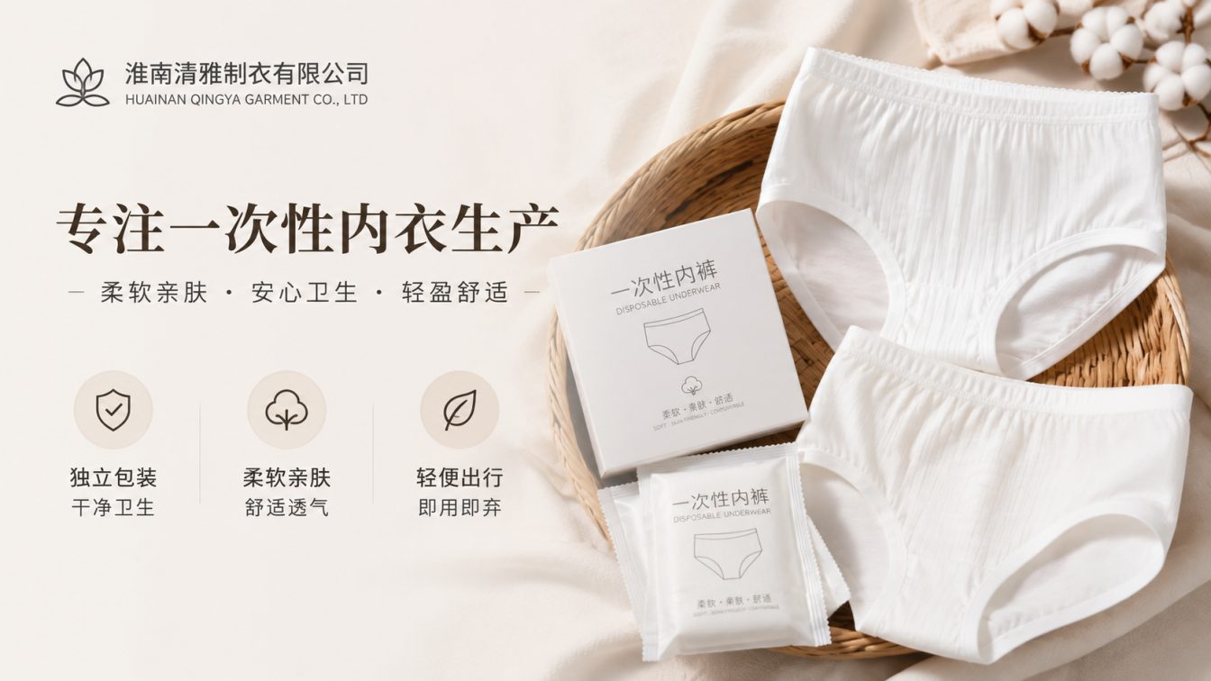 青岛为多渠道提供日抛内衣方案